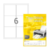 TopStick Etikett címke Topstick 99.1x93.1 mm szegéllyel 100 ív 600 db/doboz