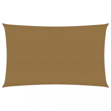  Tópszínű HDPE napvitorla 160 g/m² 2,5 x 5 m kerti bútor