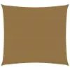  Tópszínű HDPE napvitorla 160 g/m² 4 x 4 m