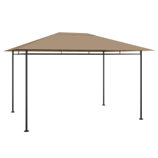  tópszínű pavilon 384x281x270 cm 180 g/m² kerti bútor