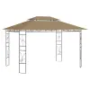  Tópszínű pavilon 4 x 3 x 2,7 m 160 g/m²