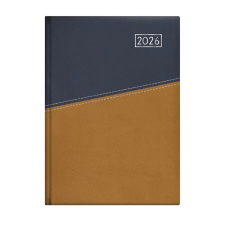 TOPTIMER Duplex Naptár tervező B5 heti 2026 kék-mustár határidőnapló