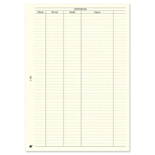 TOPTIMER Költségtervező - L365, Krém (Chamois) naptár, kalendárium