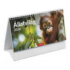 TOPTIMER Naptár, asztali, álló, TOPTIMER, Állatvilág (NKT582PU) naptár, kalendárium