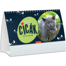TOPTIMER Naptár, asztali, álló, TOPTIMER, "Cicák" naptár, kalendárium