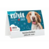 TOPTIMER Naptár, asztali, álló, TOPTIMER, \"Kutyák\"