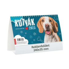 TOPTIMER Naptár, asztali, álló, TOPTIMER, &quot;Kutyák&quot; naptár, kalendárium