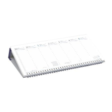 TOPTIMER Naptár, asztali, fekvő, TOPTIMER, kék (NKT050KU) naptár, kalendárium