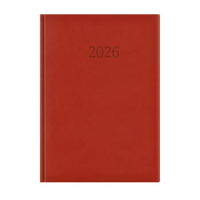 TOPTIMER Naptár, tervező, A4, napi, TOPTIMER Wide, bordó (NKW024BU) határidőnapló