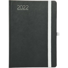 TOPTIMER Naptár, tervező, a5, heti, toptimer, "nero", fekete-szürke határidőnapló