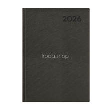 TOPTIMER Naptár, tervező, A5, napi, TOPTIMER, &quot;Economic&quot;, fekete határidőnapló