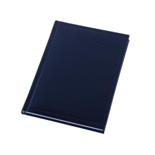 TOPTIMER Naptár, tervező, A5, napi, TOPTIMER "Traditional", fekete naptár, kalendárium