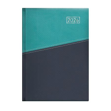 TOPTIMER Naptár, tervező, B5, heti, TOPTIMER Duplex, türkiz-kék (NKD011TKU) határidőnapló