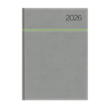 TOPTIMER Naptár, tervező, B5, heti, TOPTIMER, Young, szürke-zöld (NKY011SZZU) határidőnapló