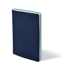 TOPTIMER Naptár, tervező, B6, heti, TOPTIMER "Madeira", kék-türkiz határidőnapló