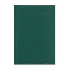 TOPTIMER Naptár, tervező, B6, napi, TOPTIMER Traditional, zöld (NKT022Z) határidőnapló