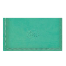 TOPTIMER Zsebnaptár, fekvő elrendezésű, TOPTIMER, Ace, menta (NKA030MU) naptár, kalendárium