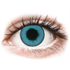 TopVue Daily Color - Brilliant Blue - dioptriával napi lencsék (2 db lencse)