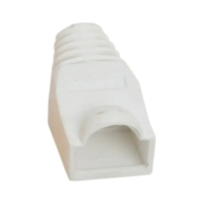  Törésgátló RJ45 csatlakozóhoz (05230FH), fehér, 100db/csomag kábel és adapter