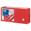Tork Szalvéta, 1/4 hajtogatott, 3 rétegű, 33x33 cm, TORK Lunch, piros (KHH518)