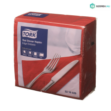 Tork szalvéta Dinner Advanced 39X39, PIROS, 150 lap/csg, 12csg/# higiéniai papíráru
