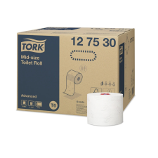 Tork Toalettpapír 2 rétegű 27 db/ karton Mid-size T6 Tork_127530 fehér higiéniai papíráru