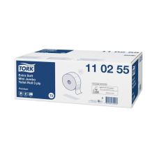 Tork Toalettpapír Extra Soft Mini Jumbo Tork 12db/csomag fehér higiéniai papíráru