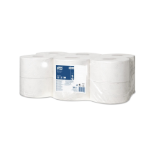 Tork Toalettpapír Mini Jumbo Tork 12db/csomag fehér higiéniai papíráru