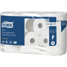 Tork Tork Soft kistekercses toalettpapír 6 tekercses - 110317 (Karton - 7 csg) higiéniai papíráru