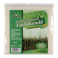 Törlőkendő, BIO NATURAL, kukorica higiéniai papíráru