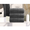 Törölköző Classic 50 x 100 cm sötétszürke, 100% pamut