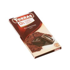 Torras Diet Torras táblás étcsokoládé - 75g csokoládé és édesség