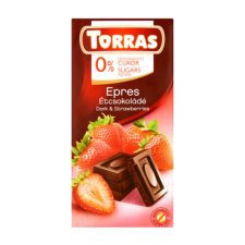 Torras Epres étcsokoládé hozzáadott cukor nélkül 75g diabetikus termék