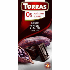 Torras ÉTCSOKOLÁDÉ 52% DIABETIKUS GLUTÉNMENTES 75G csokoládé és édesség