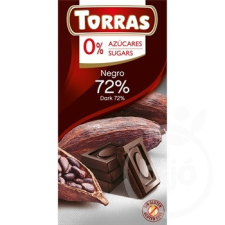  TORRAS ÉTCSOKOLÁDÉ 72% CM.GM. 75 g reform élelmiszer