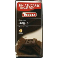 Torras Étcsokoládé maltitollal 75g csokoládé és édesség
