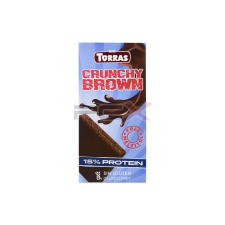 Torras Gm torras crunchy proteines tejcsokoládé édesítővel és extrudált szójafehérjével 100gr csokoládé és édesség