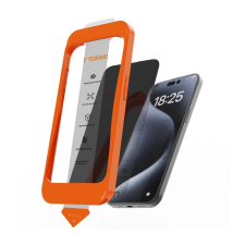 Torras Install Master képernyővédő üveg iPhone 16 mobiltelefon kellék