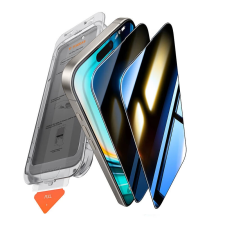 Torras Install Master Privacy képernyővédő üveg iPhone 16 Plus mobiltelefon kellék