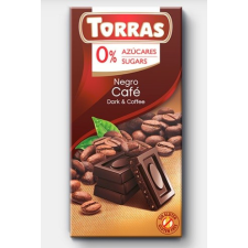 Torras Kávés étcsokoládé maltitollal 75g reform élelmiszer