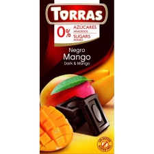  Torras Mangós étcsokoládé maltitollal 75g csokoládé és édesség