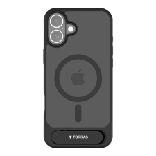 Torras Pstand védőtok iPhone 16 fekete tok és táska