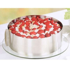  TORTA KERET, KEREK, ÁLLÍTHATÓ, 16-20 CM edény