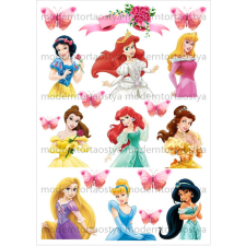  Torta ostya - Disney Hercegnők A4 sütés és főzés