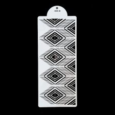  Torta sablon, stencil – Modern – Függöny (HX-B) sütés és főzés