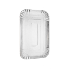  Torta tálca, torta alátét ezüst, 20x28 cm-5db sütés és főzés