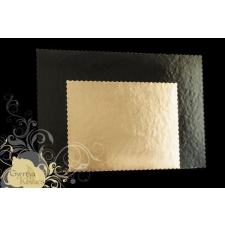  Tortaalátét 36*46 cm black and gold sütés és főzés