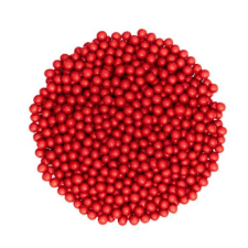  Tortadíszítő Cukorgyöngy Piros alapvető élelmiszer