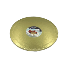  Tortadob virágmintával, arany, 30 cm sütés és főzés