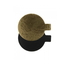 Tortastúdió Desszert alátét, mini torta karton, kör, 8 cm party kellék
